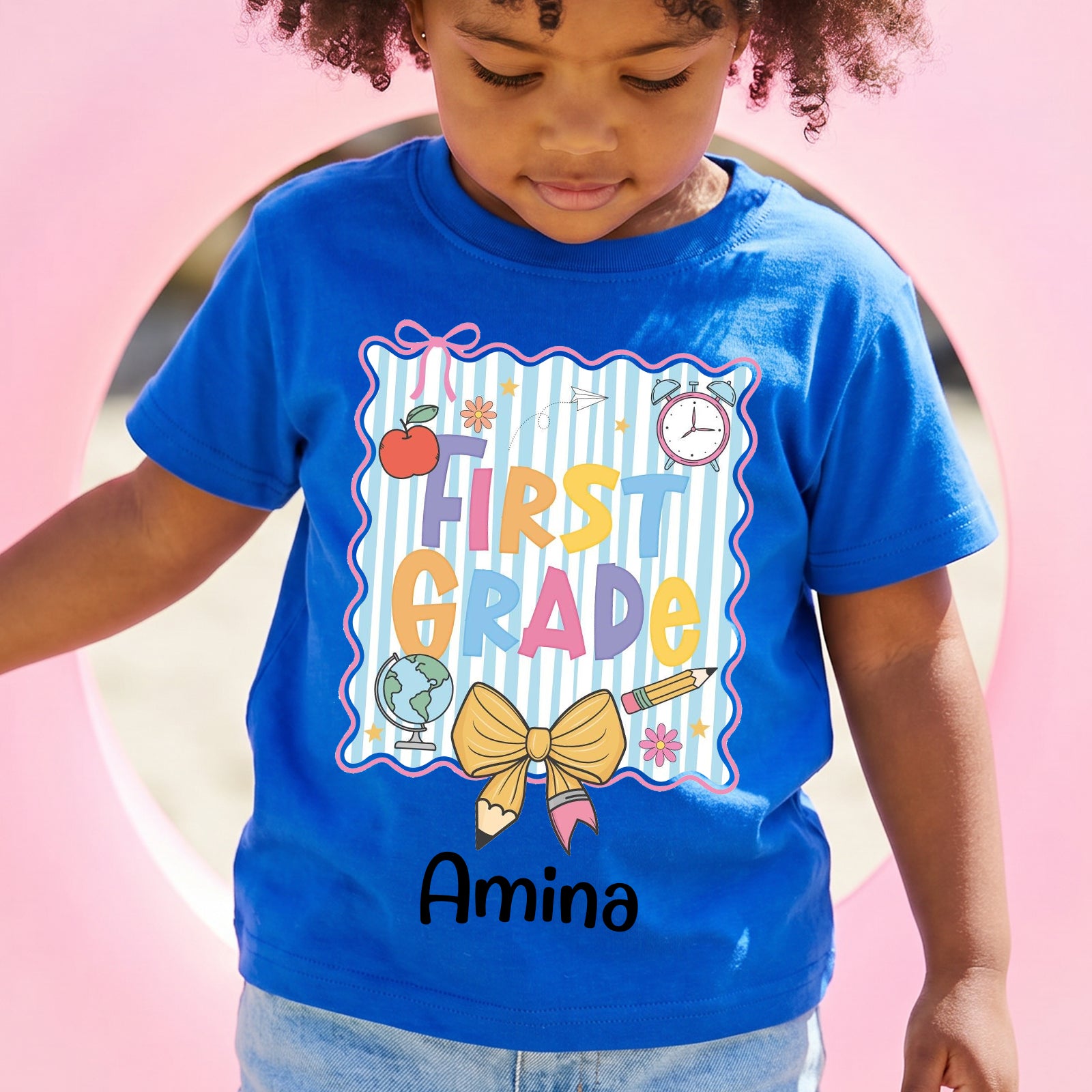 Personalized Kids Back to School T-Shirt