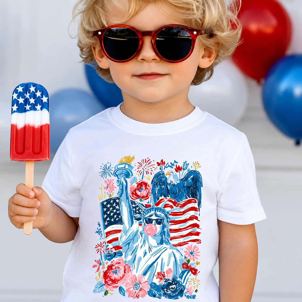 Patriotic Statue of Liberty T-Shirt