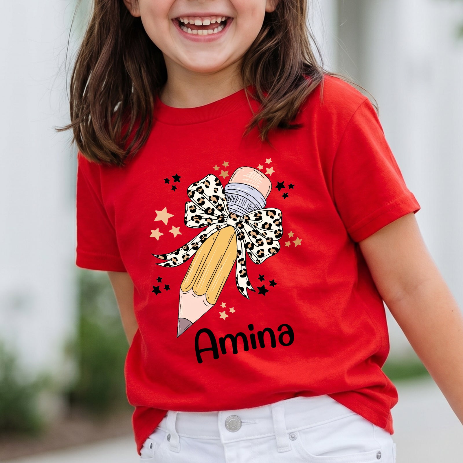 Personalized Kids Back to School T-Shirt