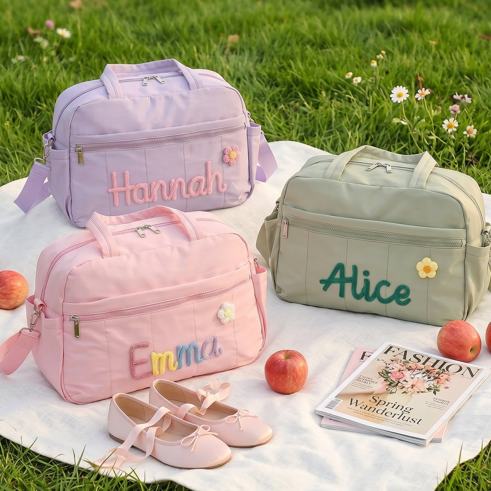 Personalized Kids Dance Duffle Bag