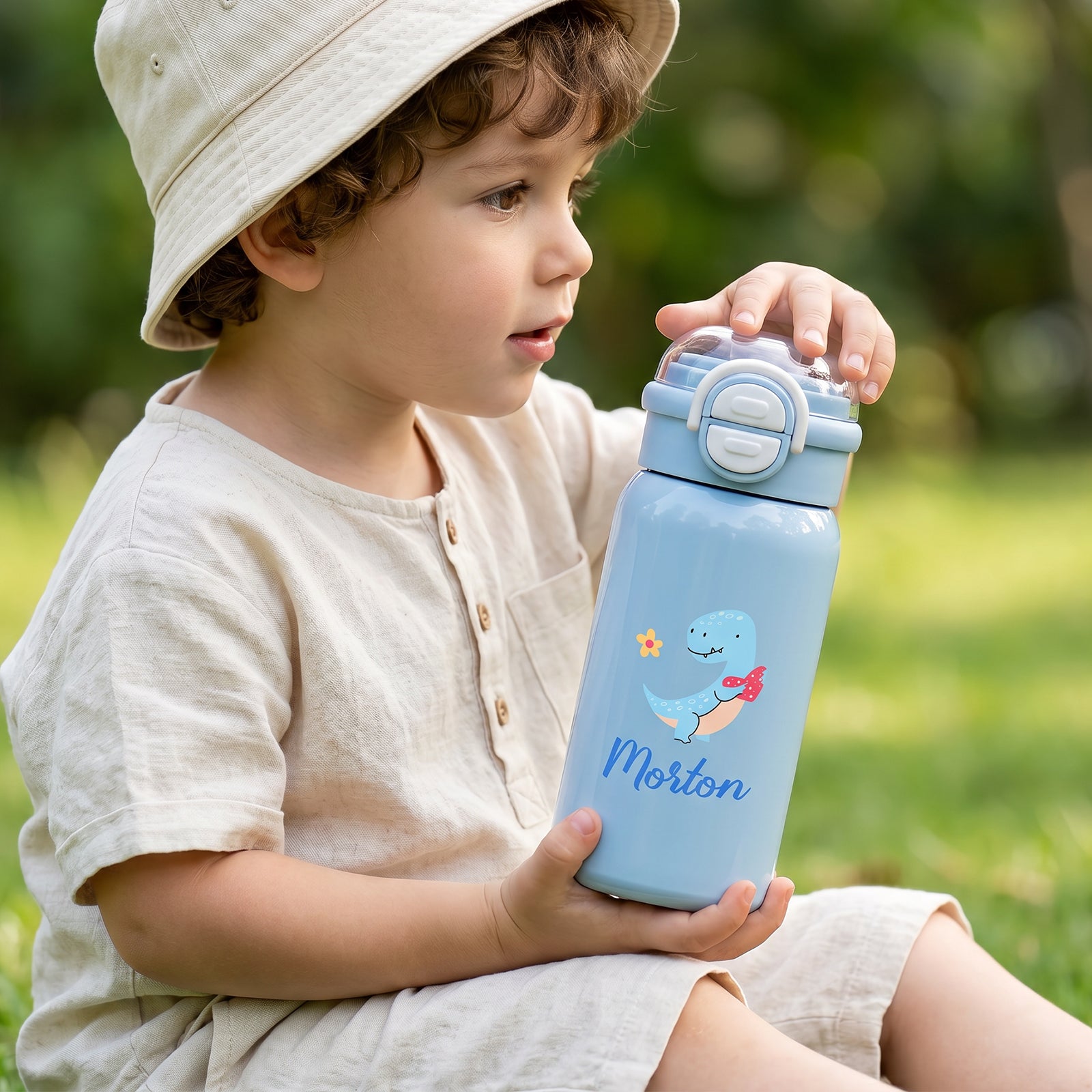 Personalized Kids Insulated Water Bottle with Name