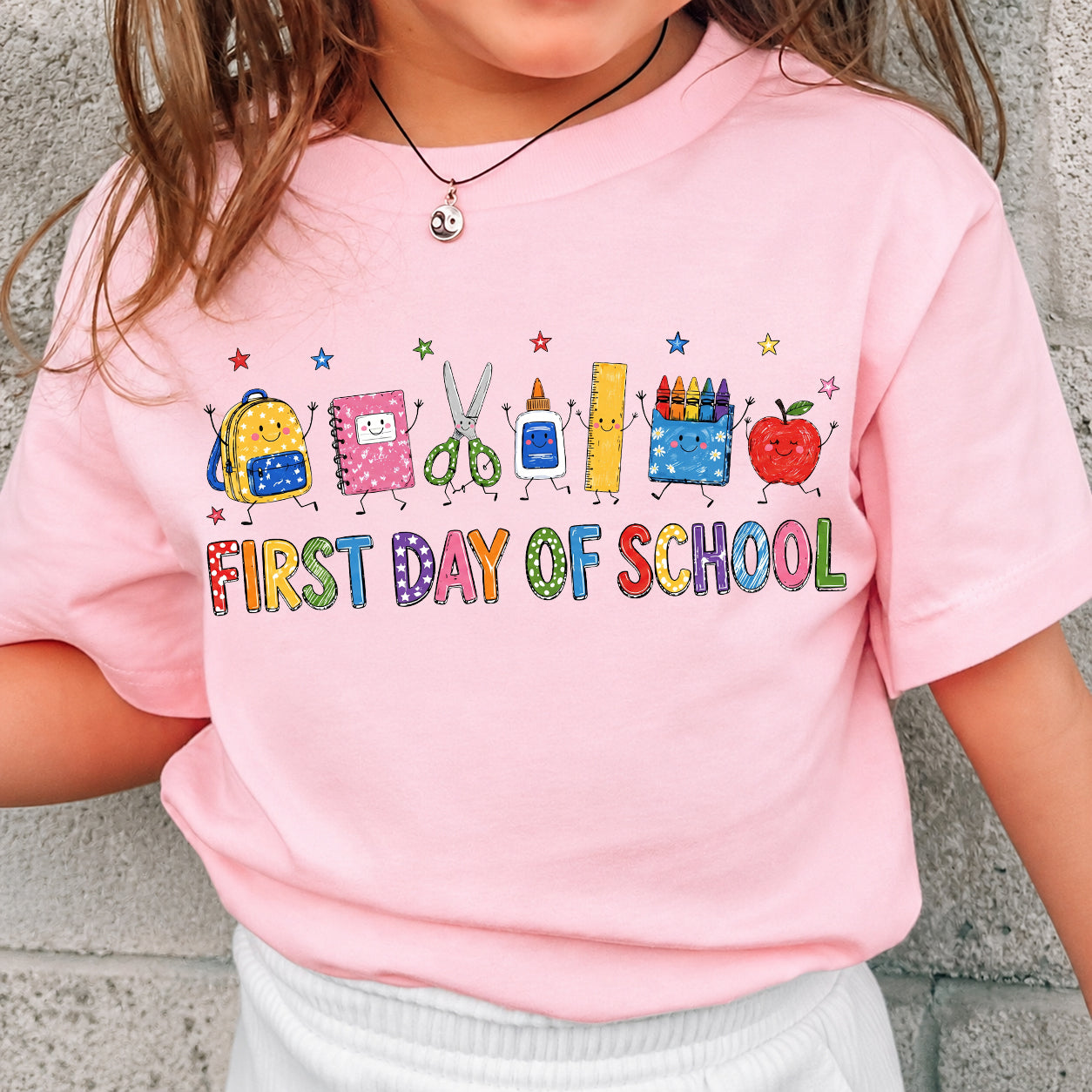 Cute First Day of School School Friends Kids T-Shirt