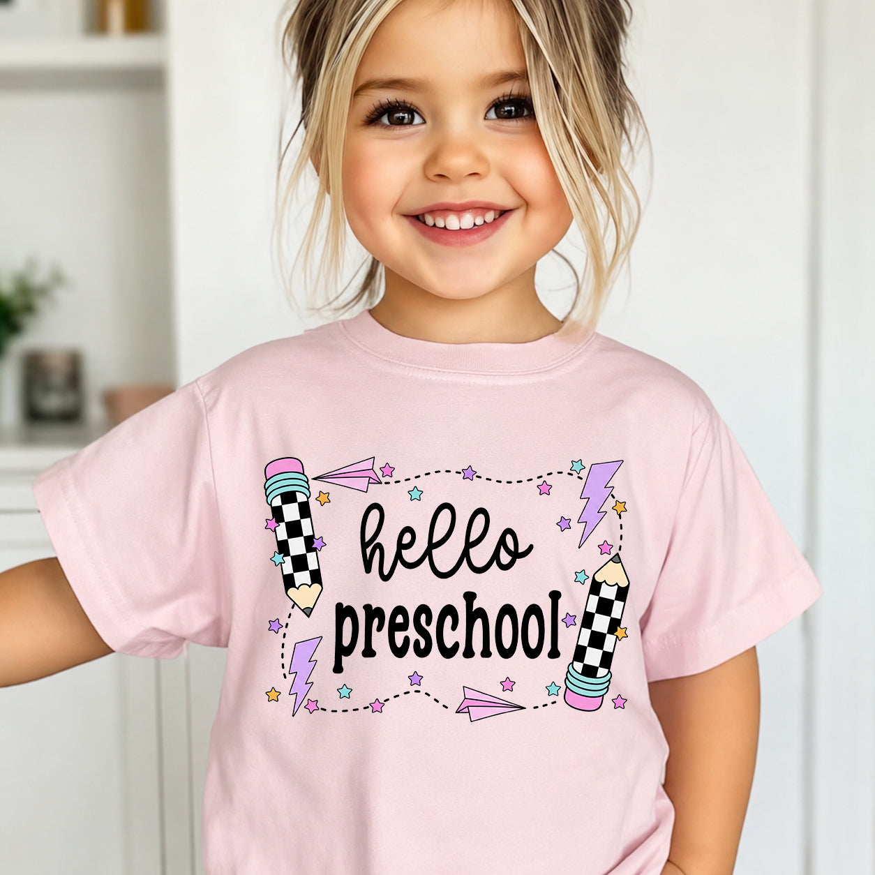 Hello Preschool Back to School Cute Kids T-Shirt