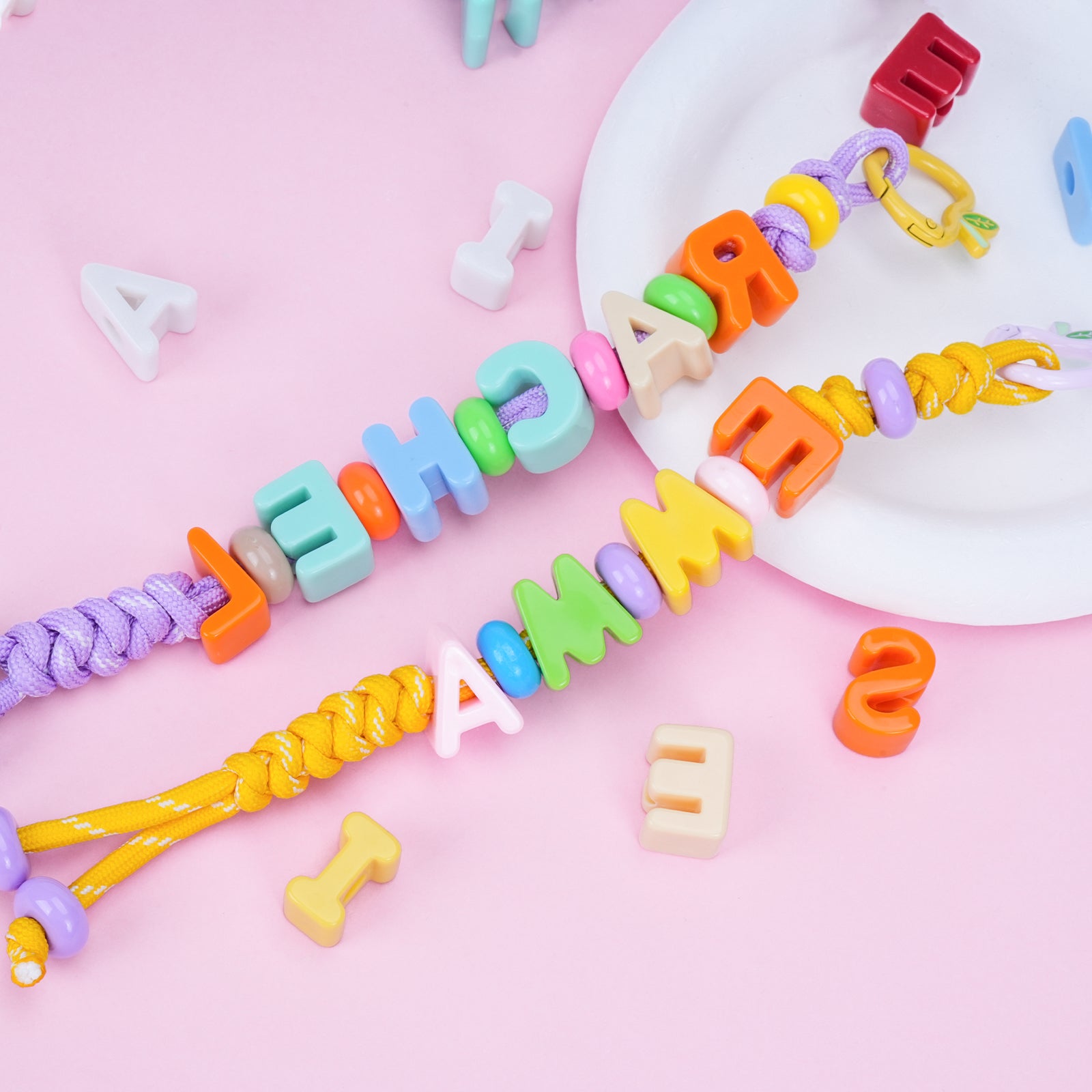 Personalized Kids Name Bead Keychain - Sokidsun