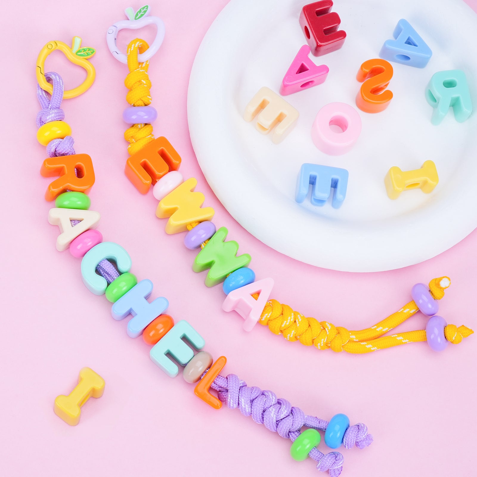 Personalized Kids Name Bead Keychain - Sokidsun