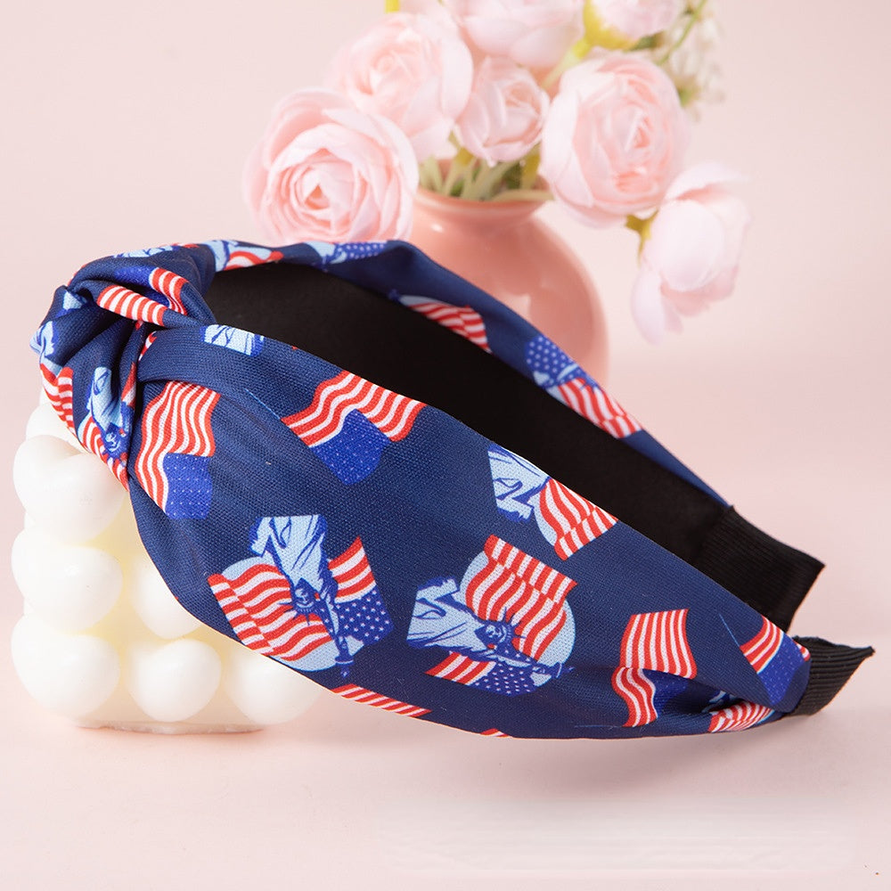 Patriotic USA Knot Headband