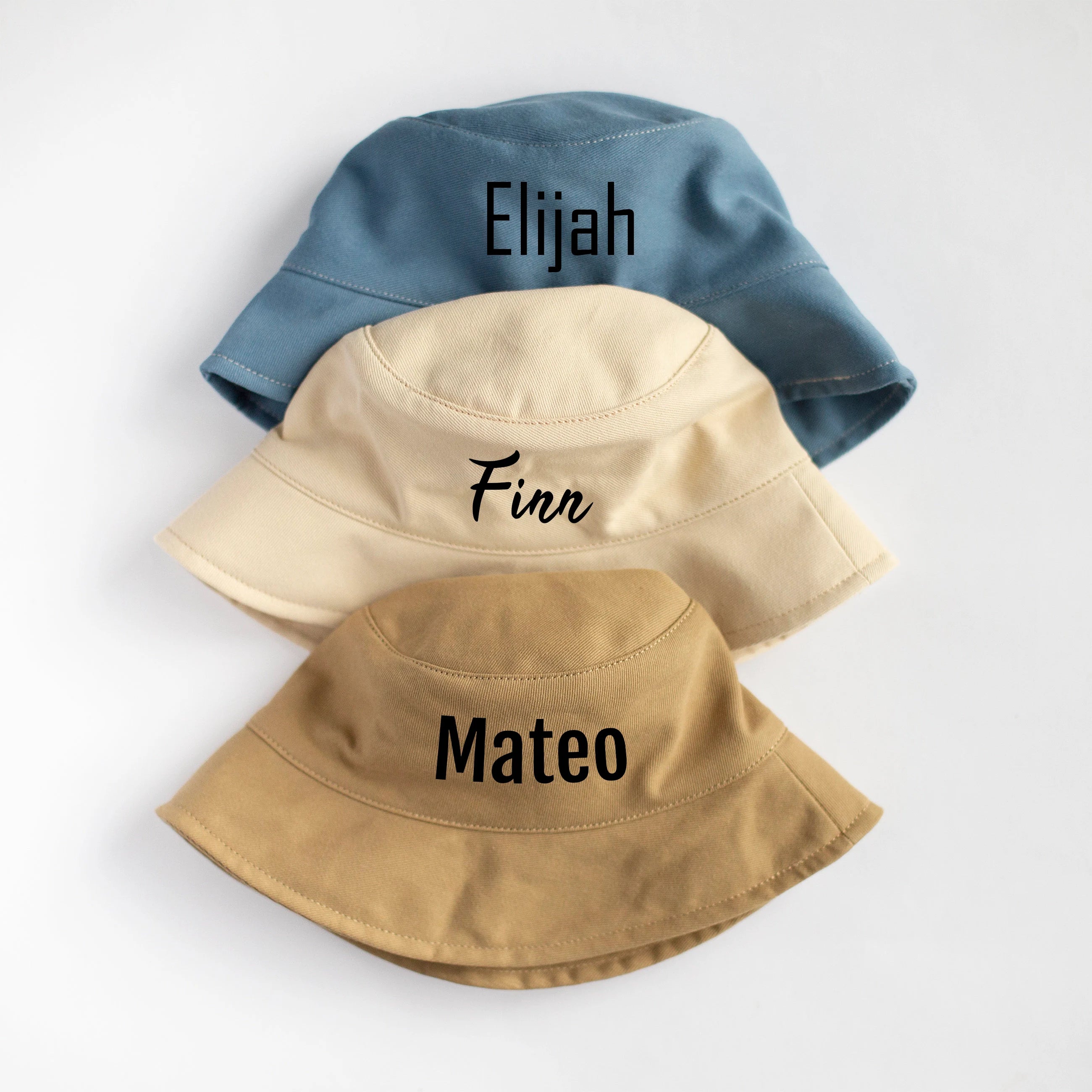 Personalized Kids Cotton Bucket Hat - Sokidsun