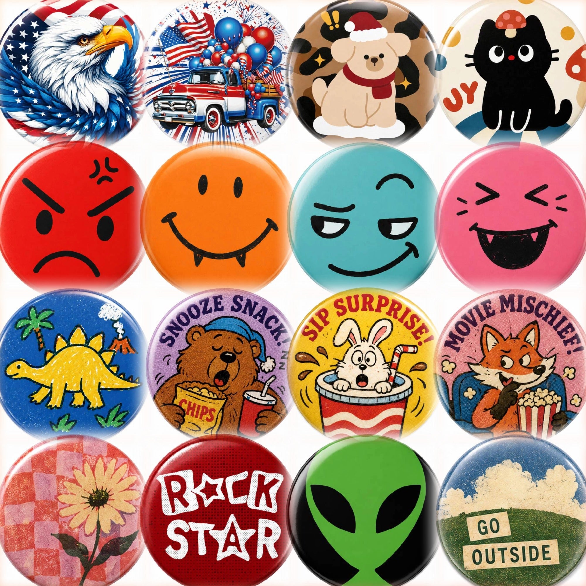 Create Your Own Custom Pins & Badges – Personalized Merch Made Easy