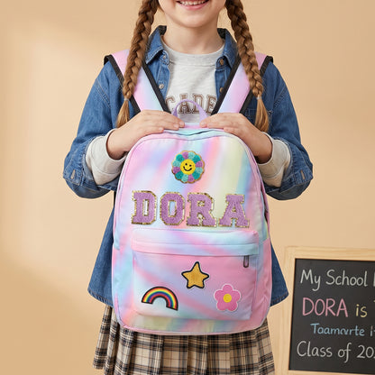 Custom Kids Back to School Patch Backpack - Sokidsun