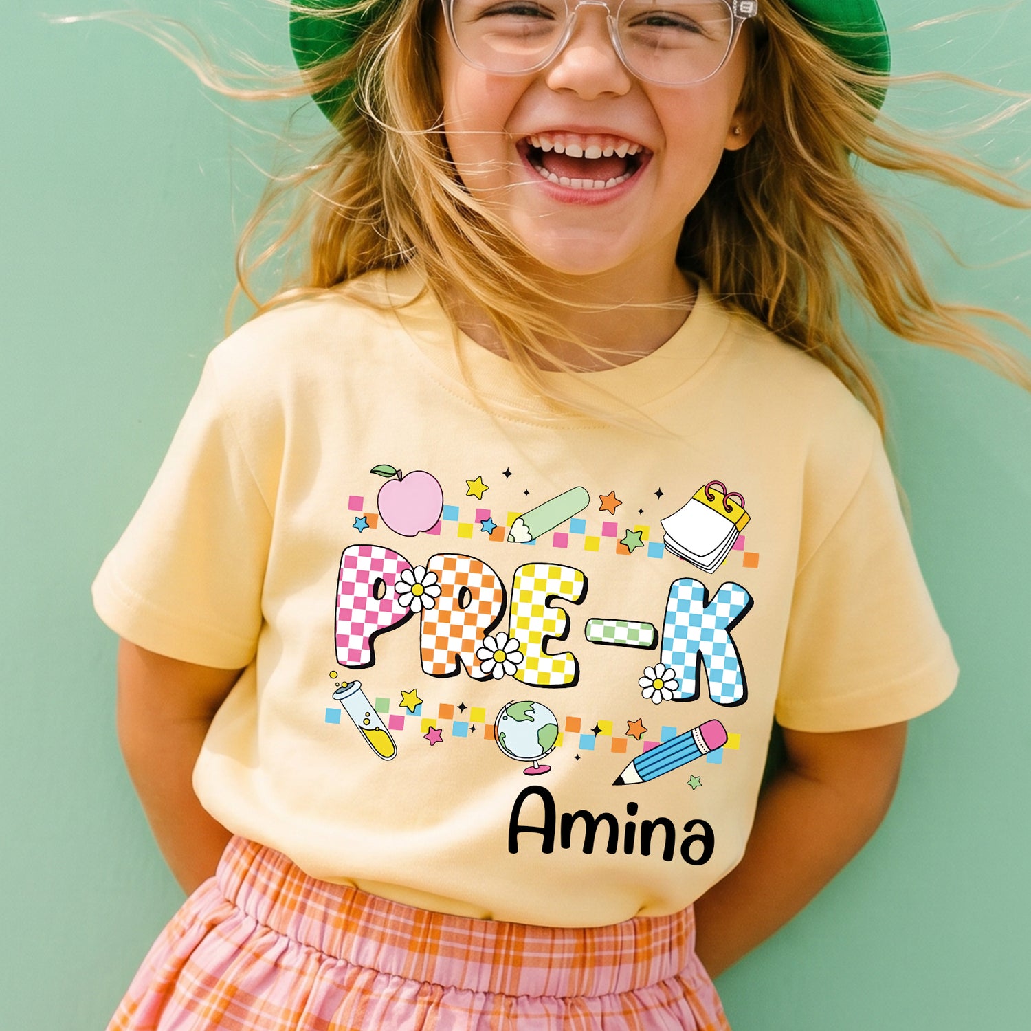 Personalized Kids Back to School T-Shirt