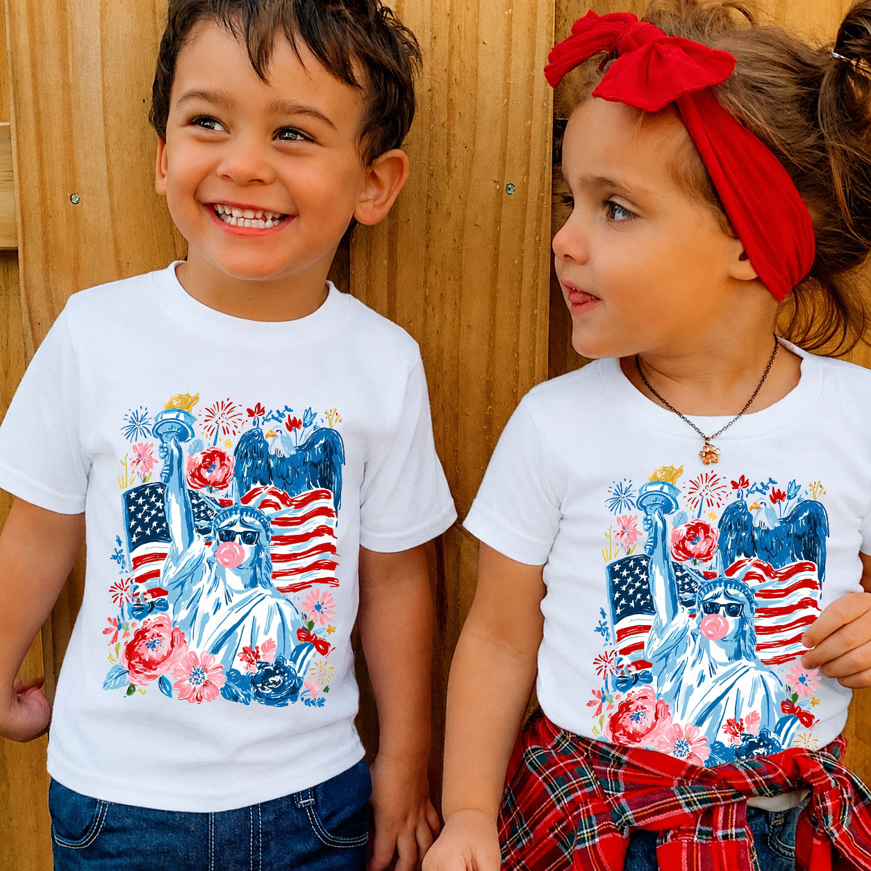 Patriotic Statue of Liberty T-Shirt