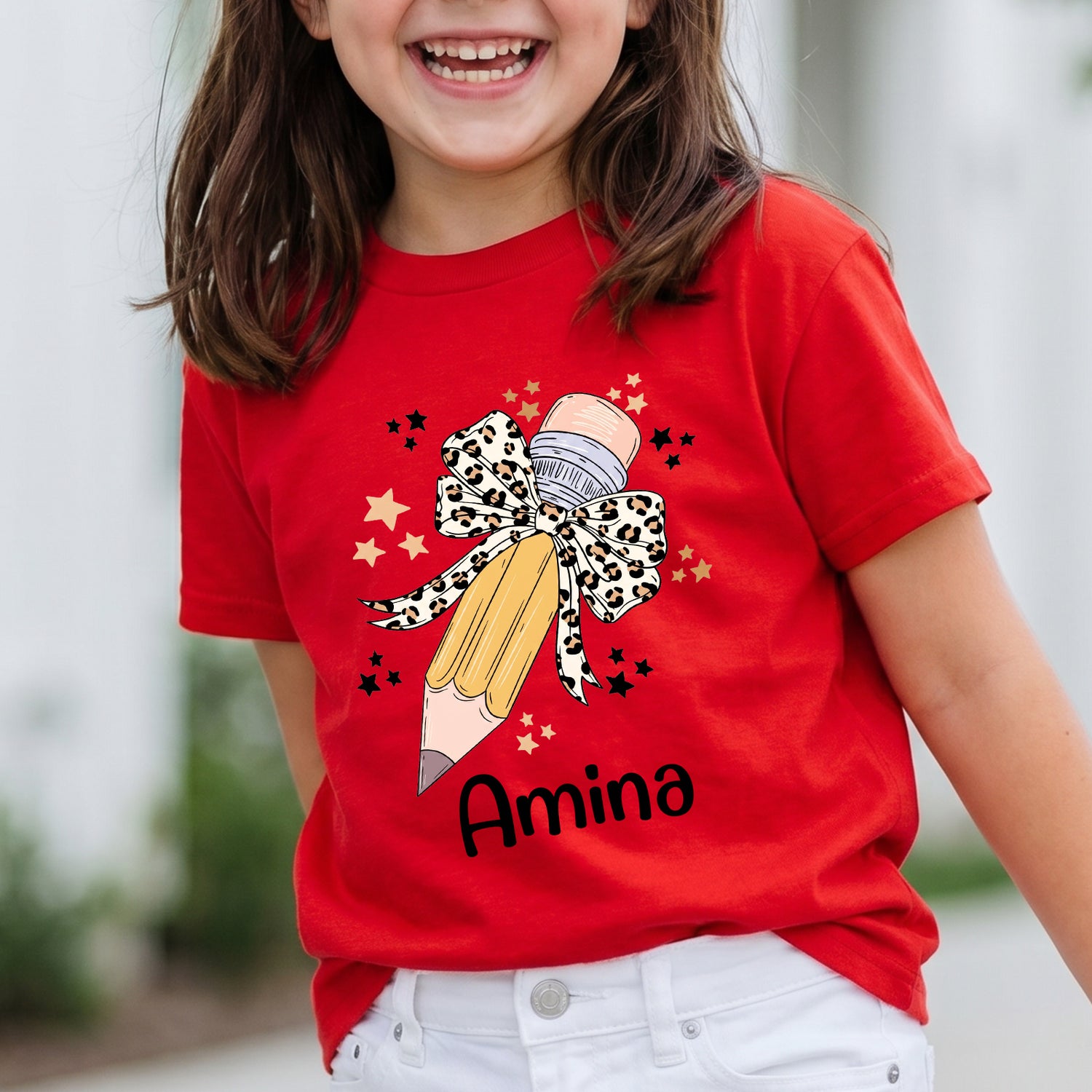 Personalized Kids Back to School T-Shirt
