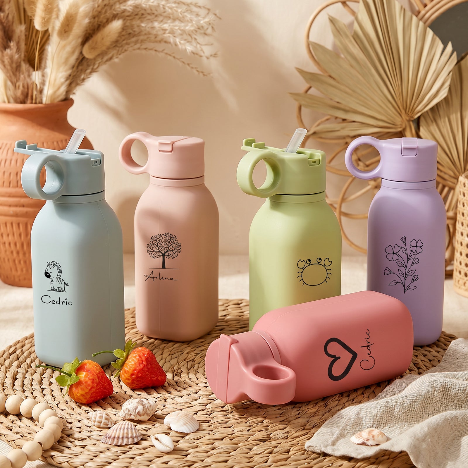 Personalized Kids Insulated Thermos Water Bottle