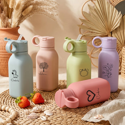 Personalized Kids Insulated Thermos Water Bottle