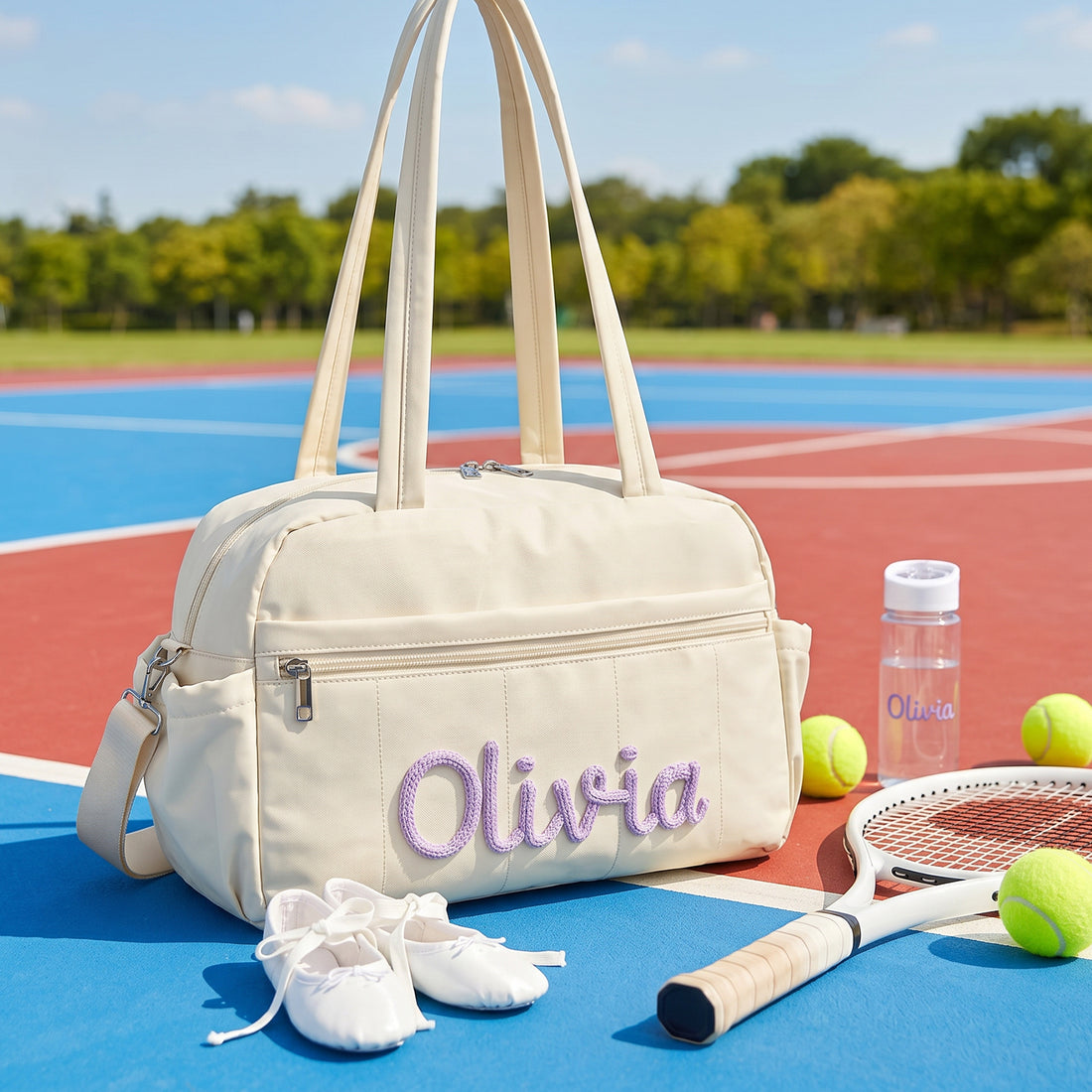 Personalized Kids Dance Duffle Bag
