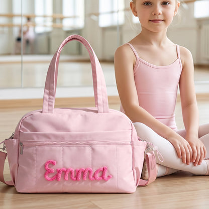 Personalized Kids Dance Duffle Bag