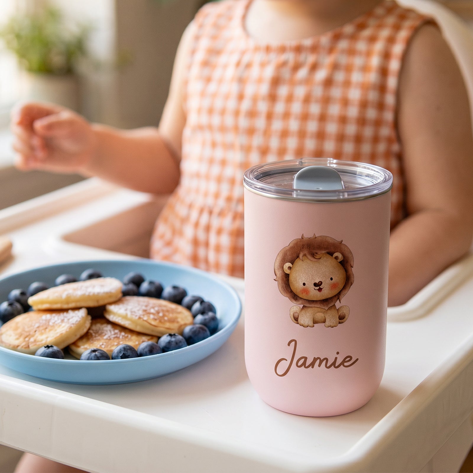 Personalized Kids Animal Insulated Tumbler Cup