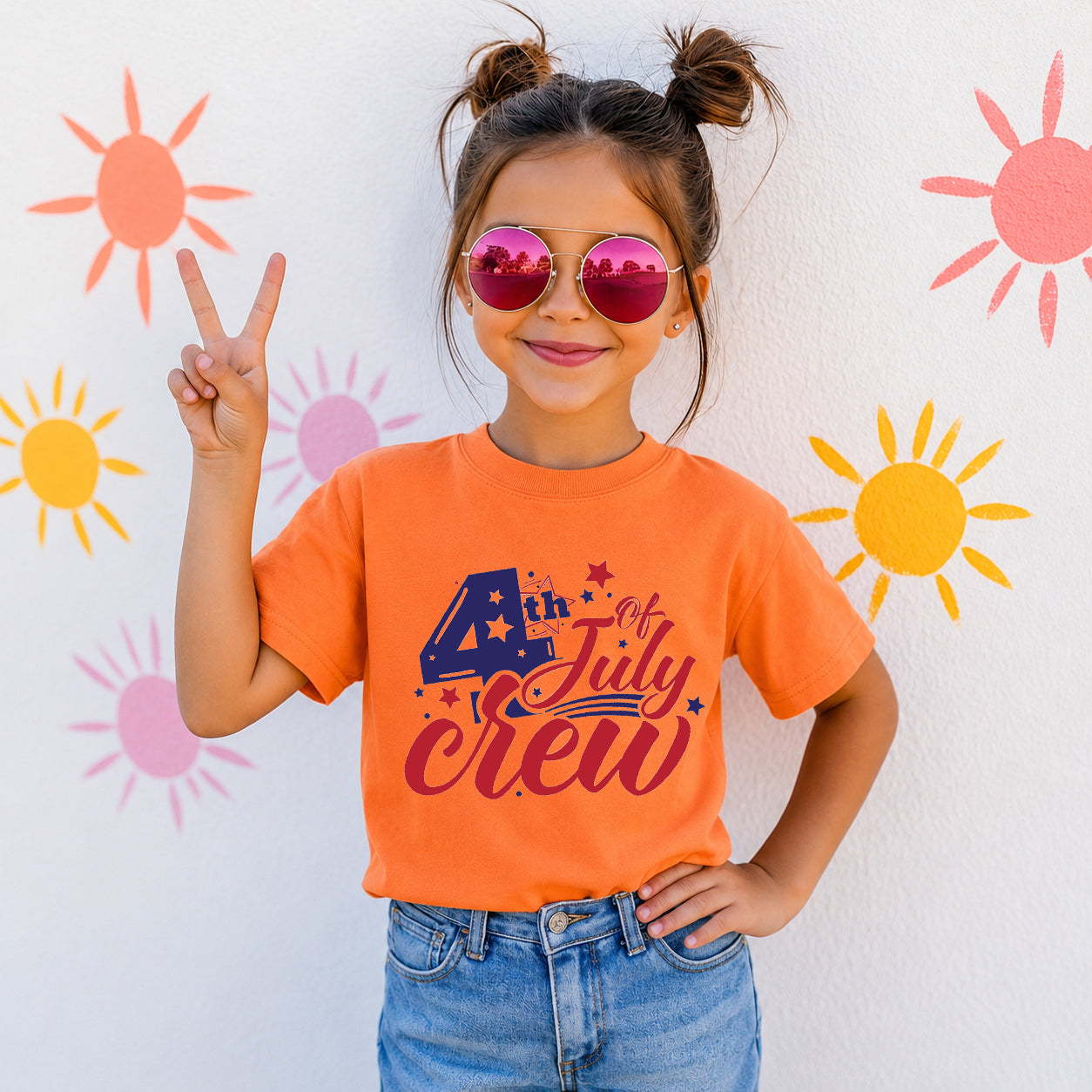 4th of July Independence Day T-Shirt for Kids