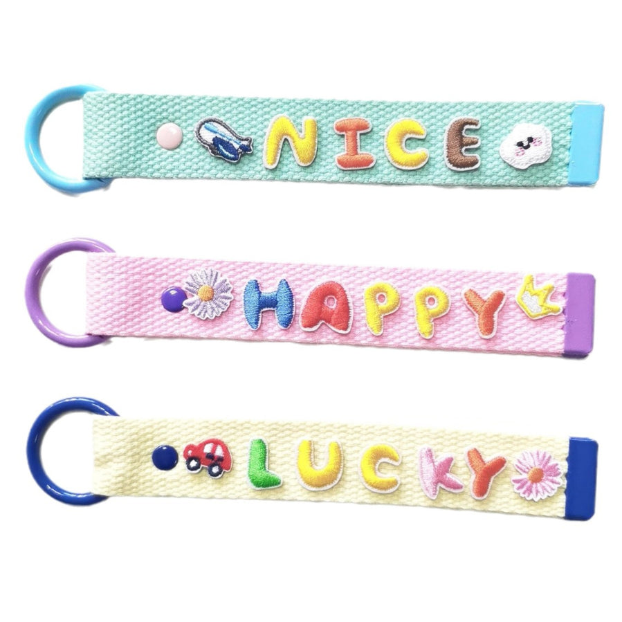 DIY Personalized Name Letter Keychain