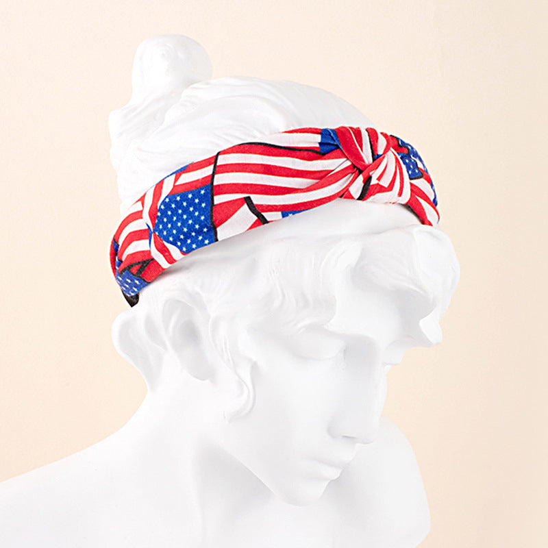 Patriotic USA Knot Headband