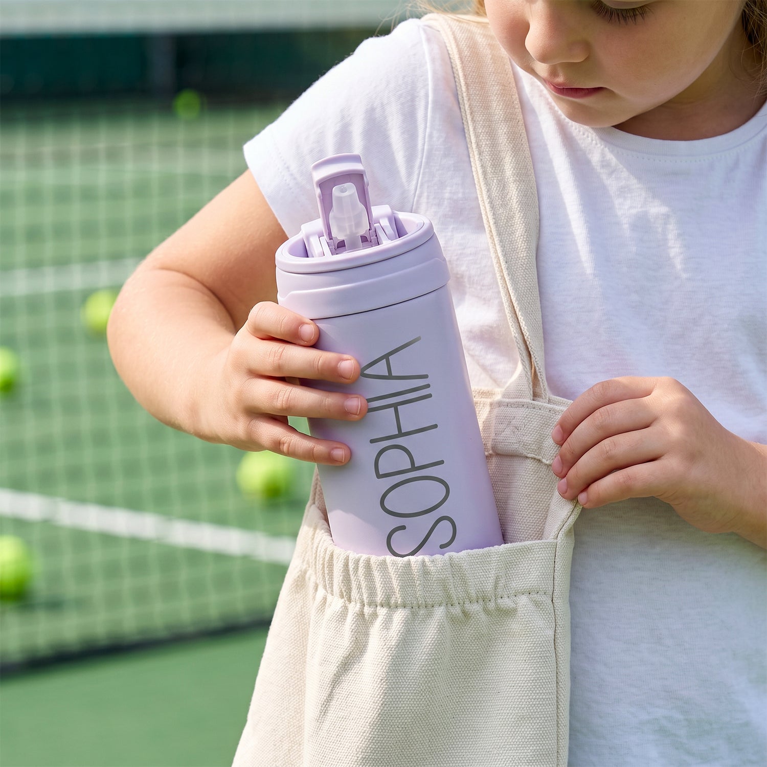 Personalized Kids Insulated Stainless Steel Water Bottle