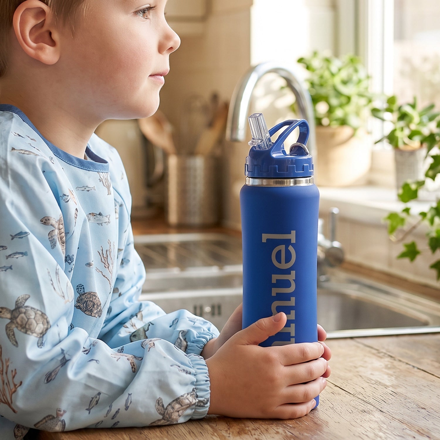 Personalized Kids Stainless Steel Insulated Water Bottle