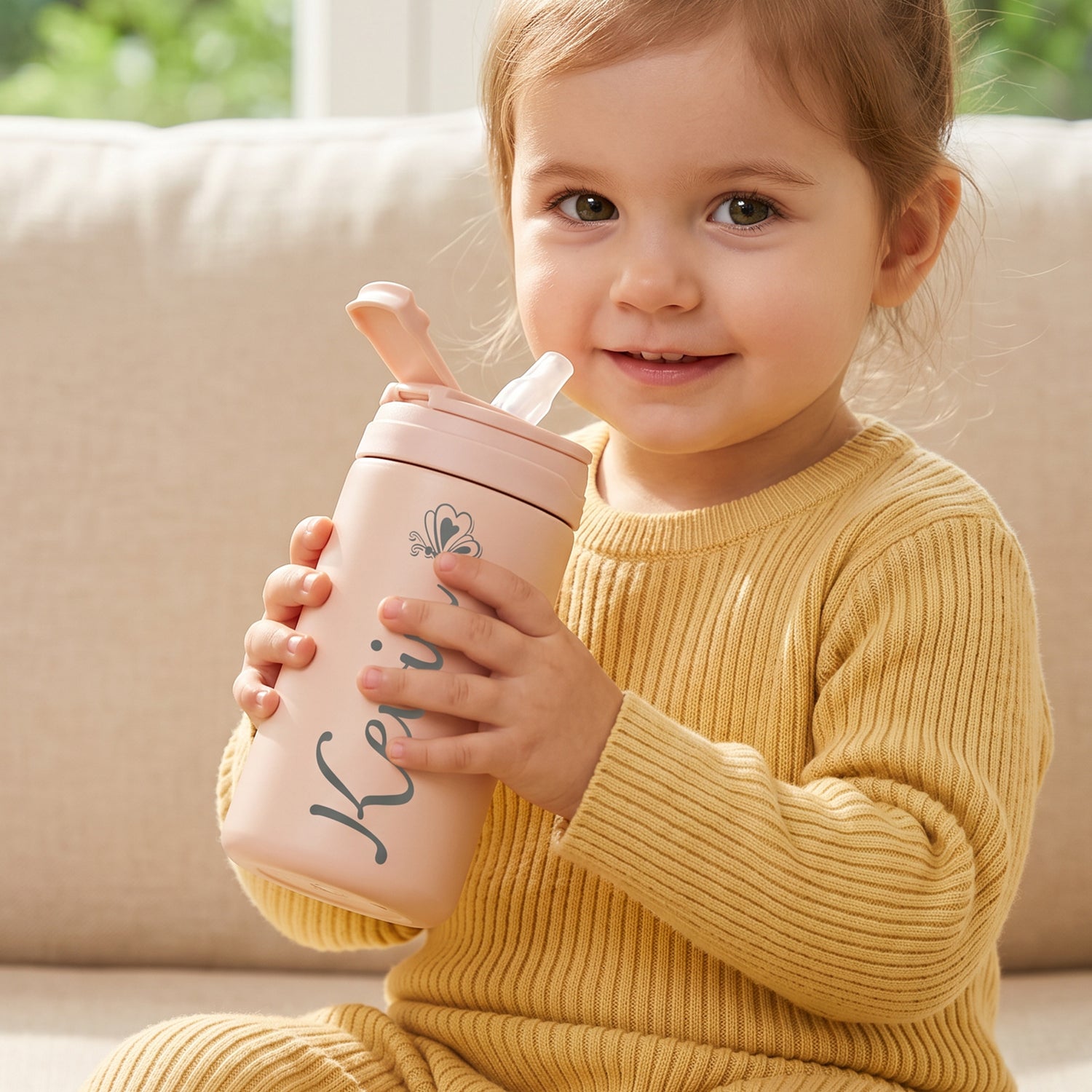 Personalized Kids Insulated Stainless Steel Water Bottle