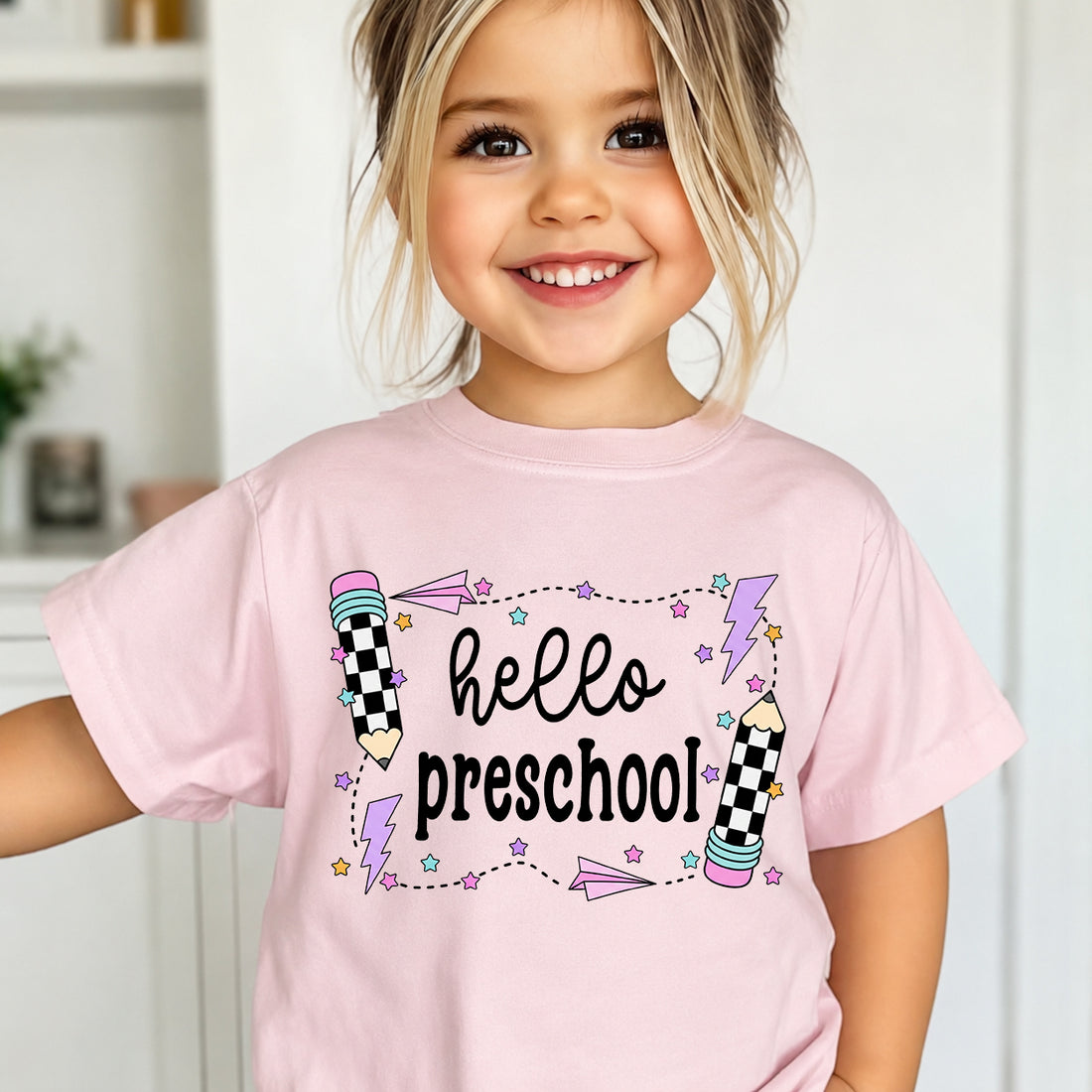 Hello Preschool Back to School Cute Kids T-Shirt