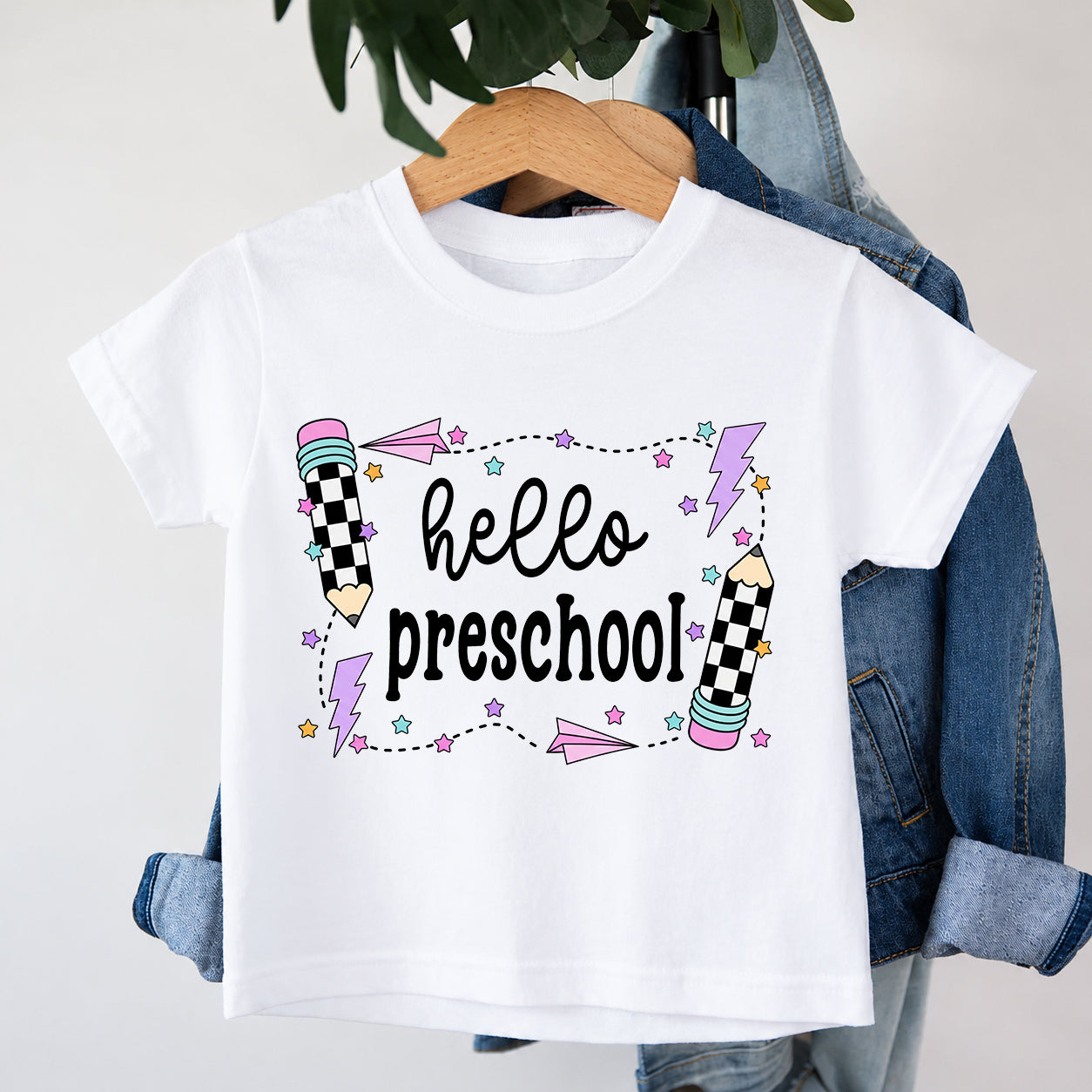 Hello Preschool Back to School Cute Kids T-Shirt
