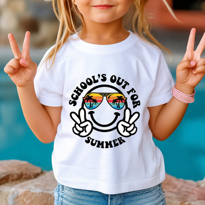 School’s Out For Summer Back to School Kids T-Shirt