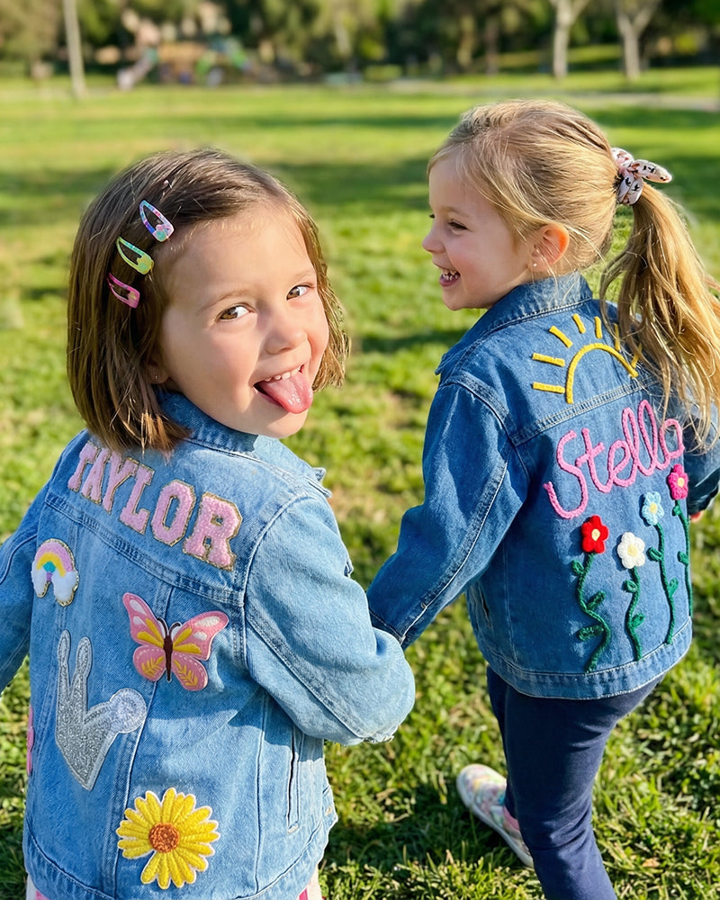 <em><strong>Personalized Kids Denim Jacket</strong></em>