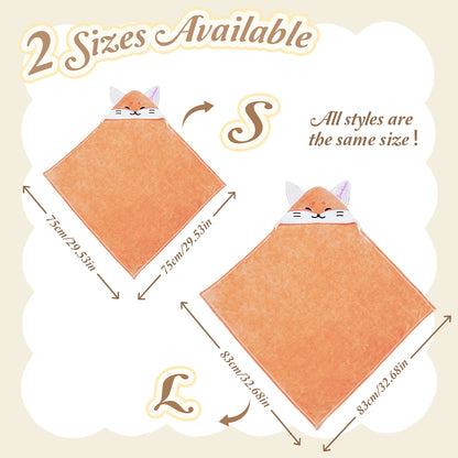 Personalized Animal Hooded Bath Towel for Babies