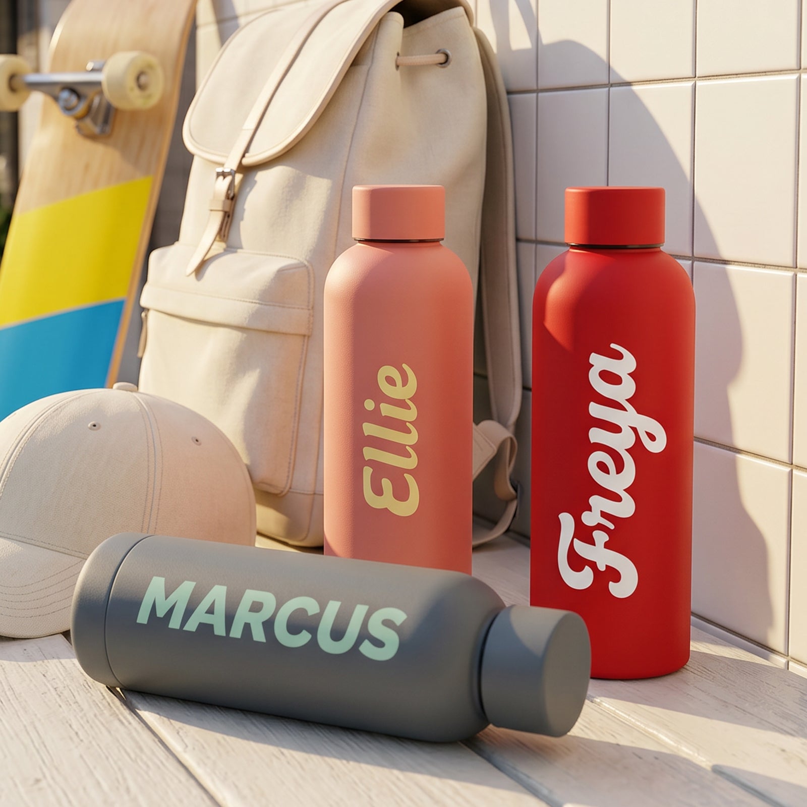 Personalized Kids Insulated Water Bottle with Name