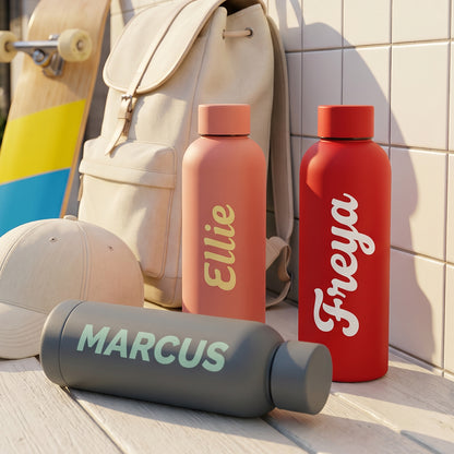 Personalized Kids Insulated Water Bottle with Name