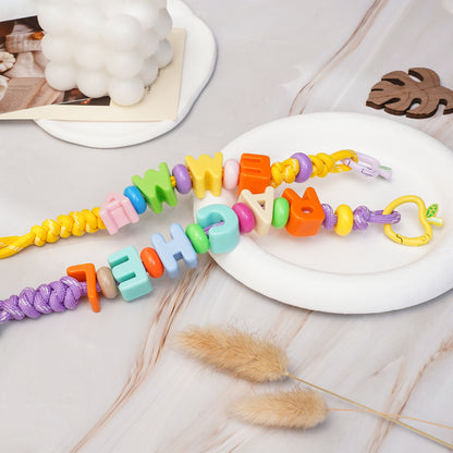Personalized Kids Name Bead Keychain - Sokidsun