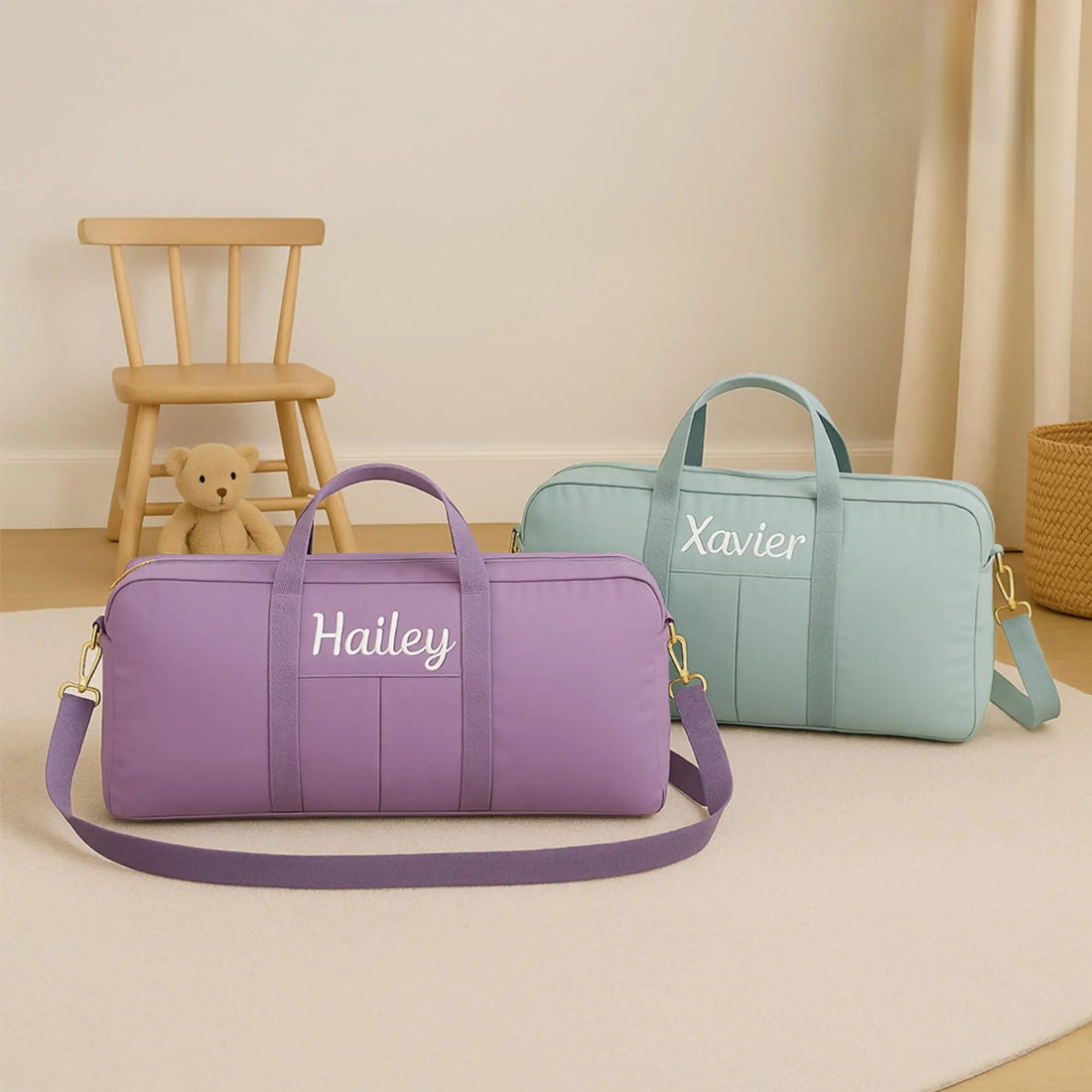 Personalized Kids Travel Duffle Bag