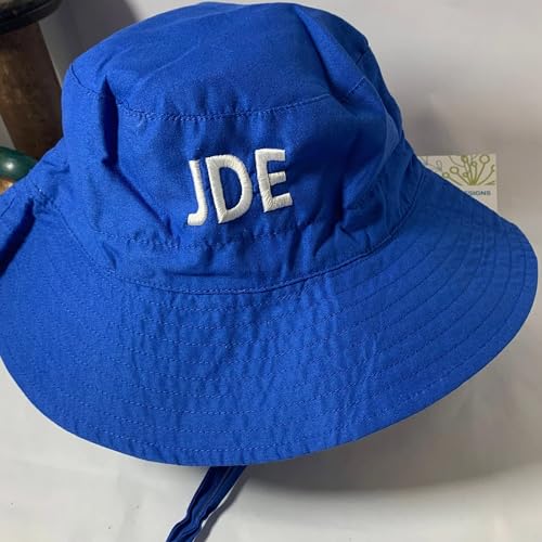 Personalized Kids Cotton Bucket Hat With Chin Strap - Sokidsun