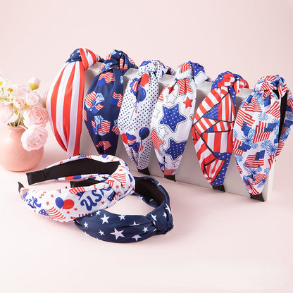 Patriotic USA Knot Headband