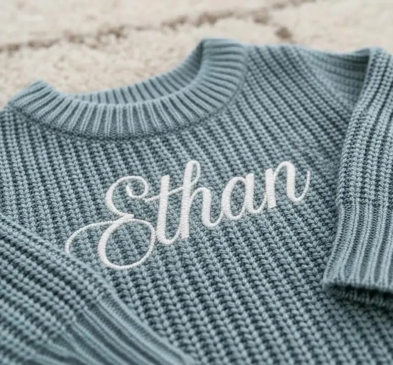 Personalized Baby Knitted Name Romper - Sokidsun