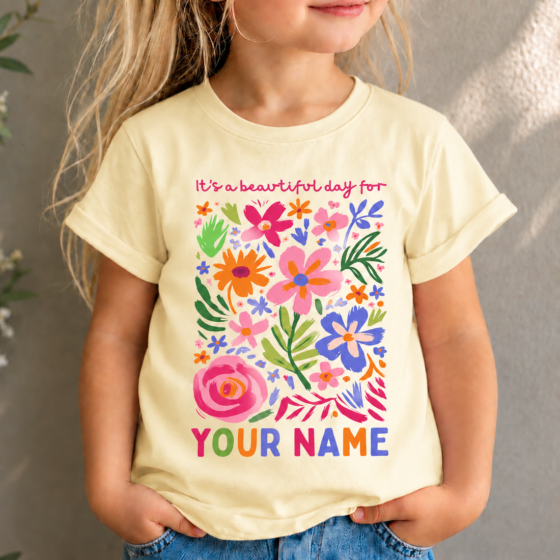 Personalized Kids It’s a beautiful day for T-Shirt