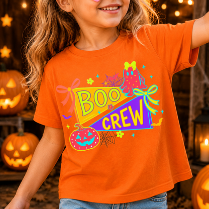 Personalized Kids Spooky Season Halloween Graphic T-Shirt