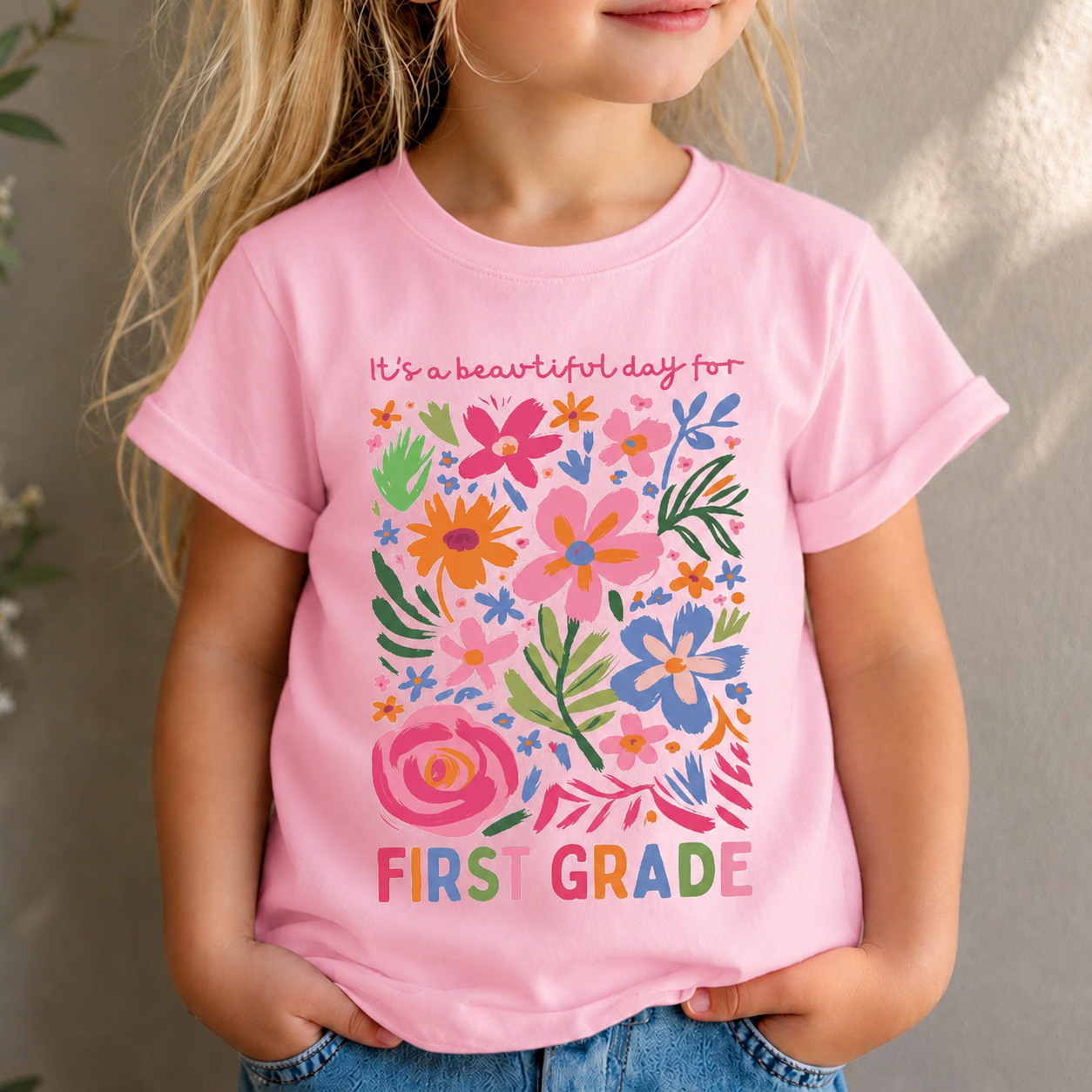 Personalized Kids Back to School T-Shirt