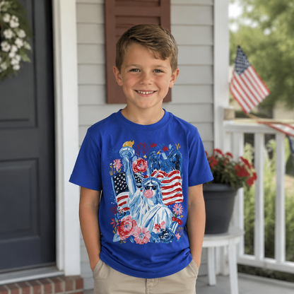 Patriotic Statue of Liberty T-Shirt