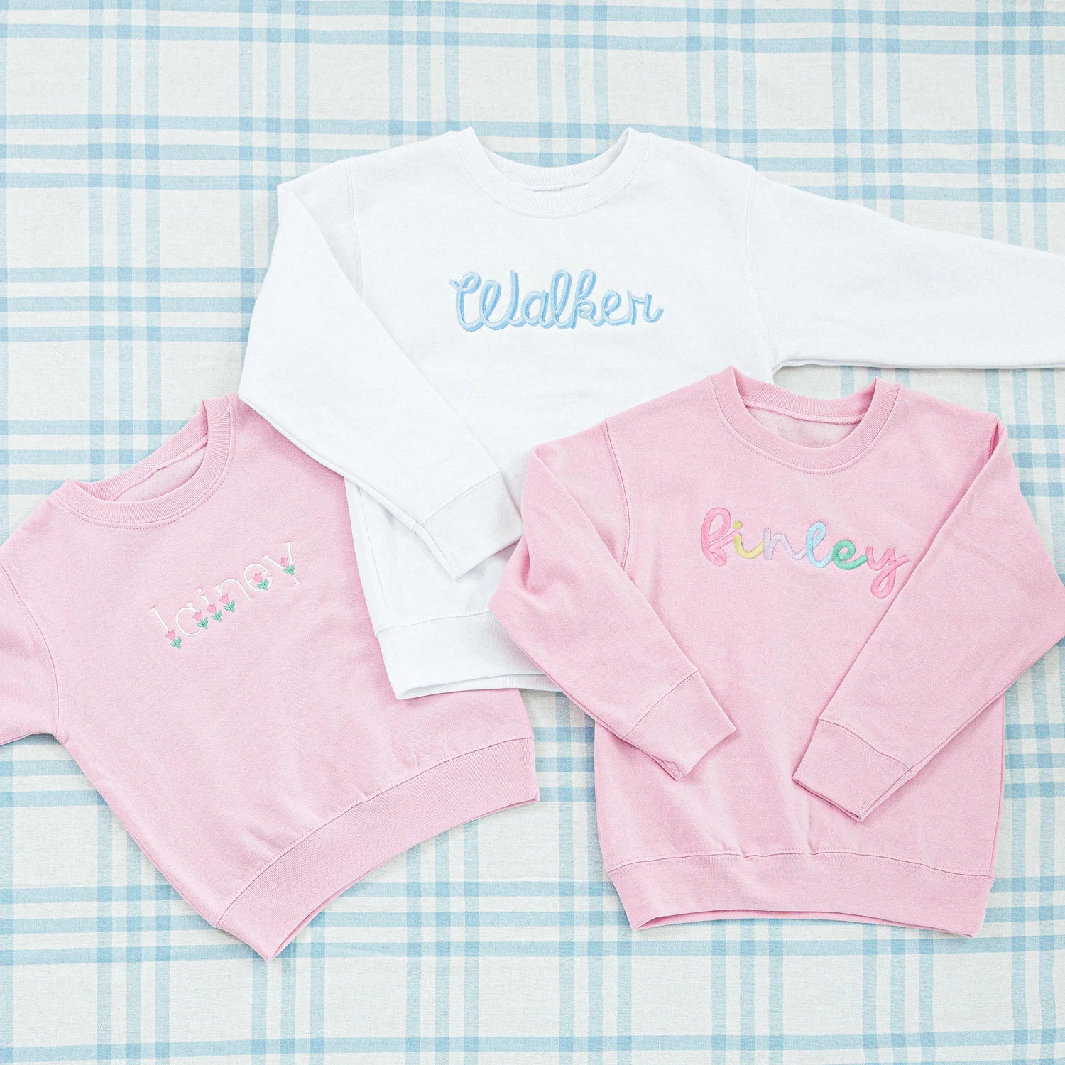 Personalized Toddler Name Crewneck Sweatshirt - Sokidsun