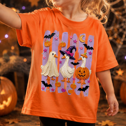 Personalized Kids Spooky Season Halloween Graphic T-Shirt