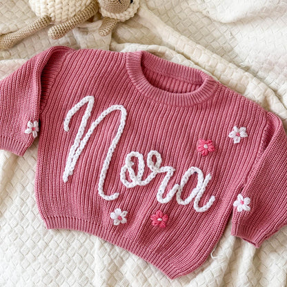 Personalized Baby Knit Sweater - Sokidsun