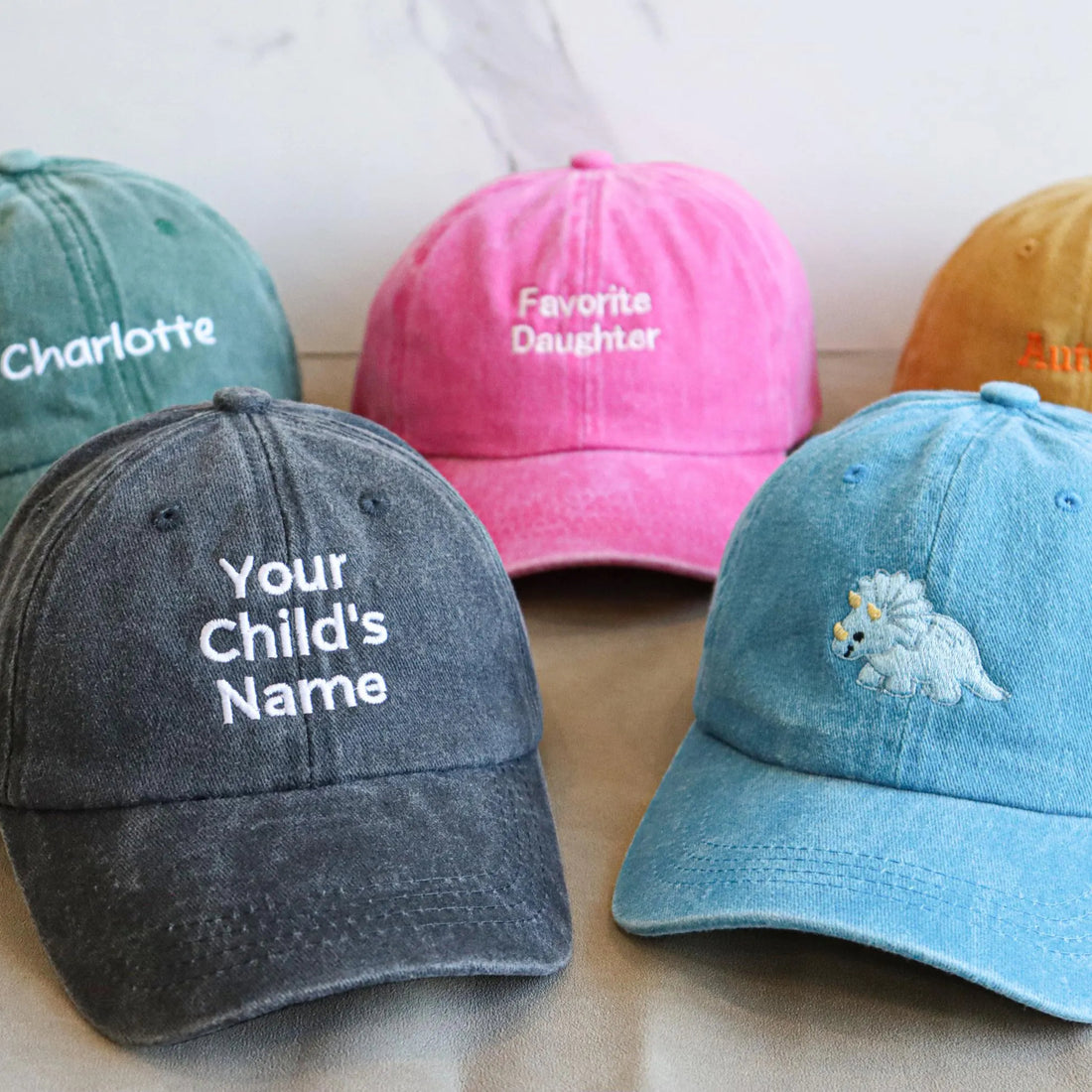 Personalized Retro Kids Baseball Cap - Sokidsun