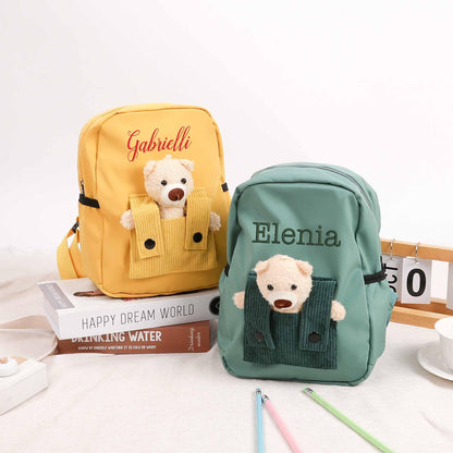 Personalized Teddy Bear Backpack for Kids - Sokidsun