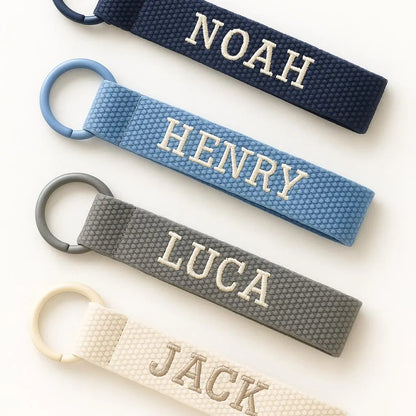 Personalized Embroidered Name Keychain - Sokidsun