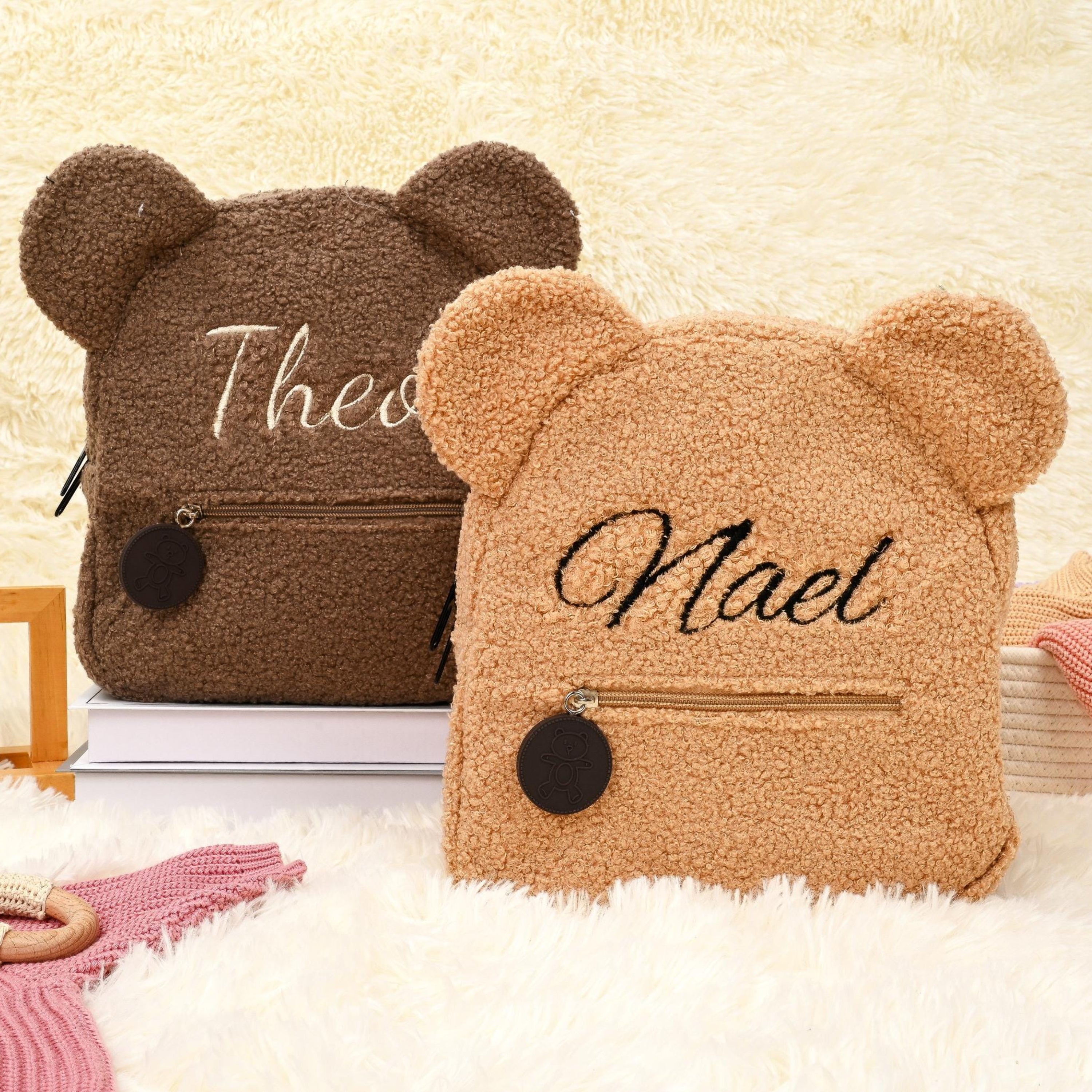 Personalized Kids Teddy Bear Backpack - Sokidsun